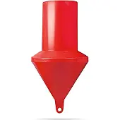 PLASTIMO Cylindrical Marking Buoy Rood 40 cm