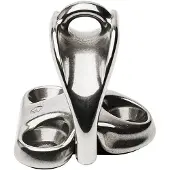 WICHARD Rope Guide Articulated Chain Ring Zilver 8 mm