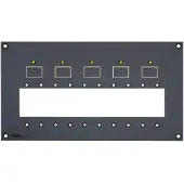 PROS 5 Double-pole Lever Circuit Breakers Dc Module Zwart