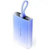 Vention Powerbank 10000 mAh USB-C + Lightning + USB-A 22.5W with LED display blue