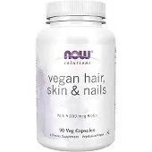 NOW,NOW Foods,NOW,NOW Foods , Solutions, Vegan Haar, Huid & Nagels, 90 Veg Capsules