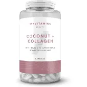 Myvitamins Coconut + Collagen - 180 CAPSULES - 90servings