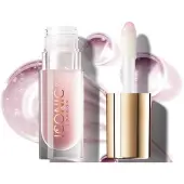 ICONIC LONDON - Lip Oil Lustre - Sugar Mama - Pink