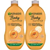 Garnier Summer Body Gradual Deep Tan Moisturiser Duo