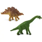Safari Ltd Brachiosaurus&stegosaurus Good Luck Minis Figure Veelkleurig From 3 Years Kinderen
