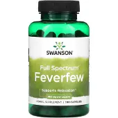 Swanson Health Feverfew, 380mg - 100 caps