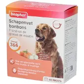 Beaphar Hondensnoepjes Schapenvet Bonbons Zalm 40 Stuks