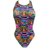 Turbo Bali Tribal Swimsuit Veelkleurig M Vrouw