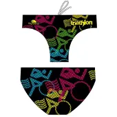 Turbo Bikes Triathlon Waterpolo Swimming Brief Zwart 12-24 Months Jongen