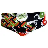 Turbo Kenya Swimming Brief Veelkleurig 5-6 Years Jongen
