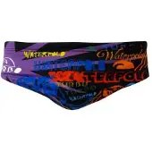 Turbo Writing Swimming Brief Veelkleurig 5-6 Years Jongen