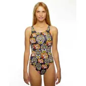 Turbo Sweet Halloween 2014 Swimsuit Veelkleurig 4XL Vrouw