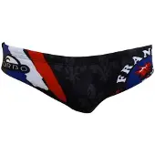 Turbo France Coq Swimming Brief Zwart 12-24 Months Jongen