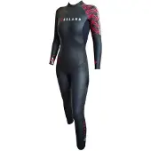 Seland Triathlon Woman Long Sleeve Neoprene Wetsuit Zwart XL Vrouw
