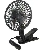 Goldenship Fan Zwart 12V