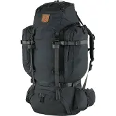 Fjällräven Sportrugzak 'Kajka 85' bruin / zwart