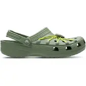 Crocs Classic Slippers en Sandalen Heren - Groen - Maat 39-40 - Rubber