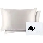 Slip Pure Silk Queen Pillowcase Duo - White Kussen 2 st