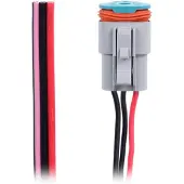 Garmin Spectra Water Resistant 3 Way Connector Power Cable Grijs