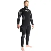 Cressi Ice 2024 7 Mm Semi Dry Suit Zwart S Man