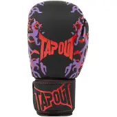TAPOUT Origin Artificial Leather Boxing Gloves Zwart 16 oz