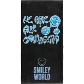 Otso Smiley World Connected Towel Zwart