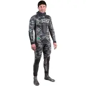 Spetton Med 5 Mm Spearfishing Wetsuit Grijs M Man