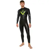 Mad Wave Electra Smooth Skin Fls Long Sleeve Neoprene Wetsuit Zwart M Man
