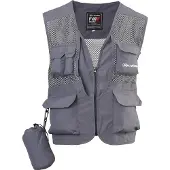 Kali Kunnan Classic Fishing Vest Grijs L Man