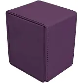 Ultra pro Deckbox Alcove Flip - Vivid Midnight Plum