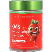 Vegan Boost Kids Multivitaminen Aardbei 60 gummies