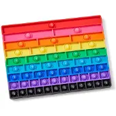 Learning Resources Rainbow Fraction Sensory Bubble Popper - 8+