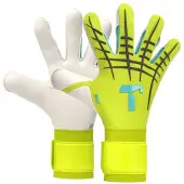 T1tan Fluo Beast 3.0 Goalkeeper Gloves With Finger Protection Geel 8