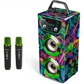 World Brands Neon Wereld Karaoke Speaker
