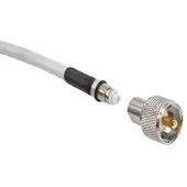 Shakespeare Antennas Pl259 Rg58 Cable Vhf Radio Connector Zilver