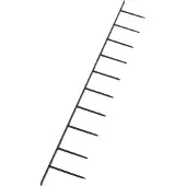 GBC 1132 bindstrip 25 mm zwart 250 vel (100 stuks)