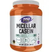 Now Micellar Casein Ongezoet Poeder (816 Gram)