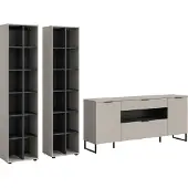 Xonox Home Noida wandkast N6 systeem kasjmier decor.
