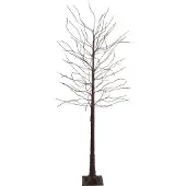 Luca Lighting Kerst vloerlamp bruine boom 180cm incl. LED met timer IP44 - Ki