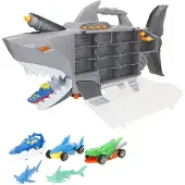 Teamsterz 39498 Beast Machines Robo Shark Transporter Car Carry Case Grijs Kinderen