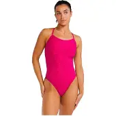 Tyr Durafast Elite Trinityfit Lapped Swimsuit Roze 36 Vrouw