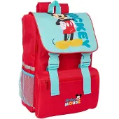 Safta Mickey Mouse Expandable 17.5l 18.5x41x15 Cm Backpack Rood Kinderen