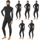 Seac Sub Liberty 7 Mm Woman Diving Wetsuit Zwart S Vrouw