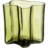 Iittala Aalto Vaas 200 Mm Finsk Sand - Vazen Glas Green - 1082764