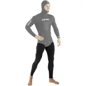 Seac Sub Black Shark Open Cell 7 Mm Speervishoudbroek