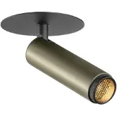 SLV LED Inbouwarmatuur Ø68mm | 10W 2700K 590lm 927 IP20 | Dimbaar | GRIP!