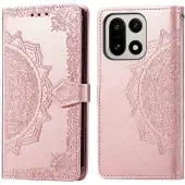 IMoshion Mandala Bookcase voor de OnePlus 15 - Rosé Goud