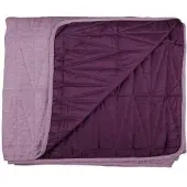 BBK Michelle dubbelzijdige sprei 200x220 cm - bordeaux/lila