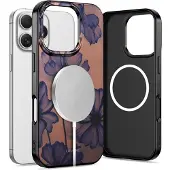 TechProtection MagSafe iPhone 16 Pro Max Hoesje Velvet Night