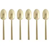 Sambonet Espressolepel Neutra Antique PVD Champagne Gift Pack (Set van 6)